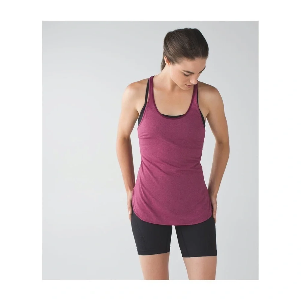 LULULEMON What The Sport Singlet in Dashing Purple